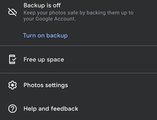 Google Photos upload duplicates or ignore them