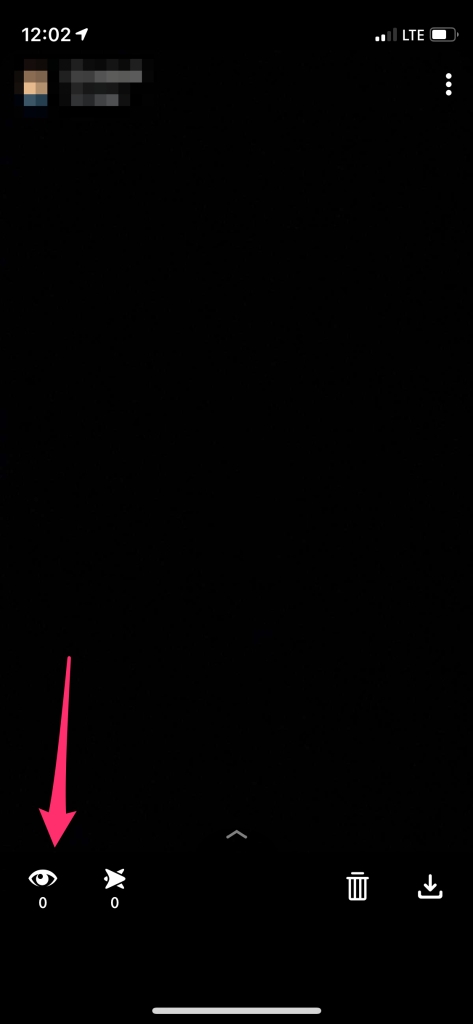 Snapchat Story eye icon