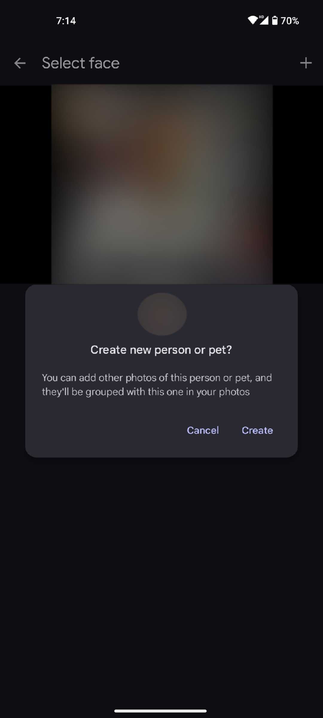 Google Photos Create New Face