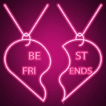 Best friends Neon sign