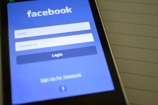 Facebook mobile login portal