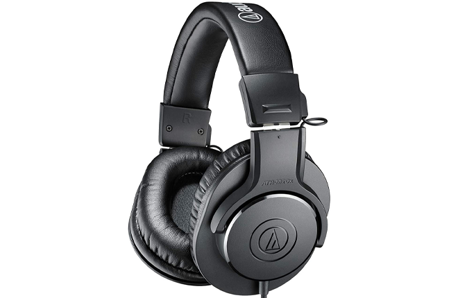 Audio-Technica ATH-M20X Professional Studio Monitor Headphones