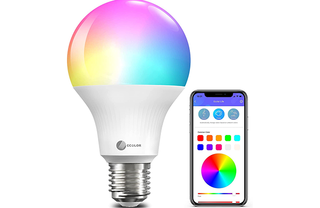 ECOLOR LED Dimmable Color Changing Light Bulb