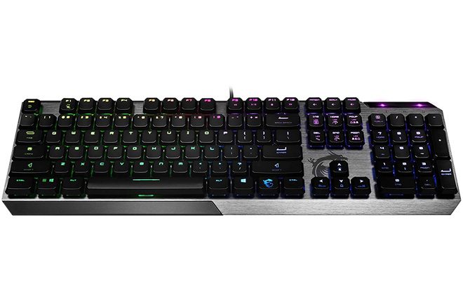 MSI Vigor GK50 Low Profile RGB Mechanical Gaming Keyboard