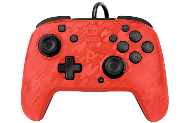 PDP Gaming Faceoff Deluxe+ Wired Switch Pro Controller