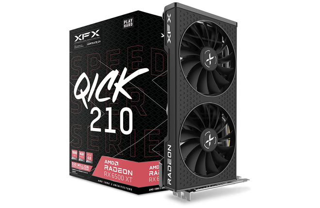 XFX Speedster QICK210 Radeon RX 6500XT