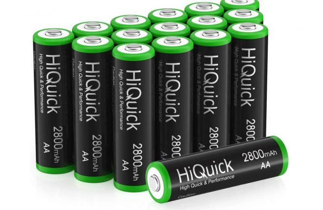 HiQuick Rechargeable AA Batteries