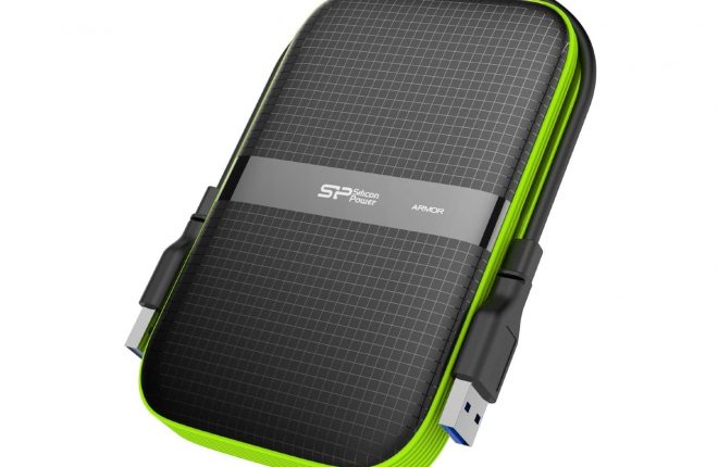 SP Silicon External Hard Drive