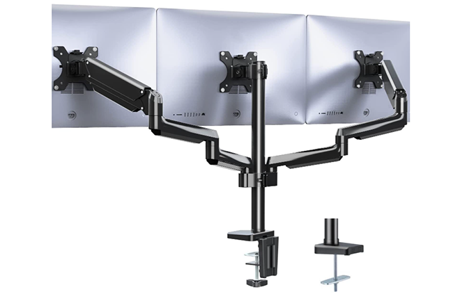 WALI Premium Triple LCD Monitor Desk Mount