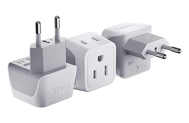 Ceptics European Travel Power Adapter