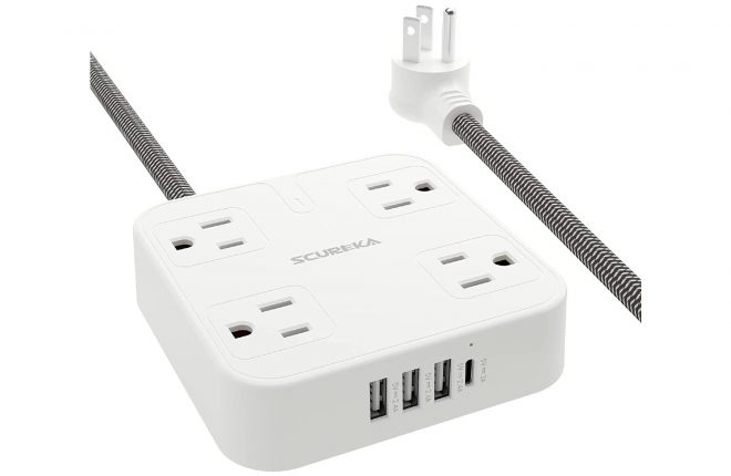 SKUREKA Power Strip With USB