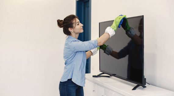 How to Properly Clean Your TV Screen