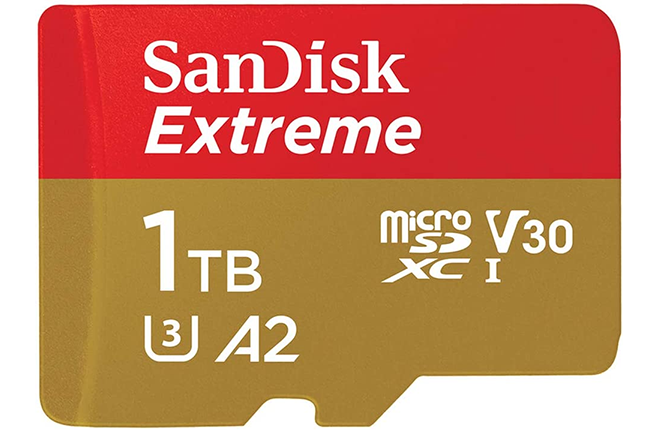 SanDisk Extreme 1TB microSDXC UHS-I Memory Card