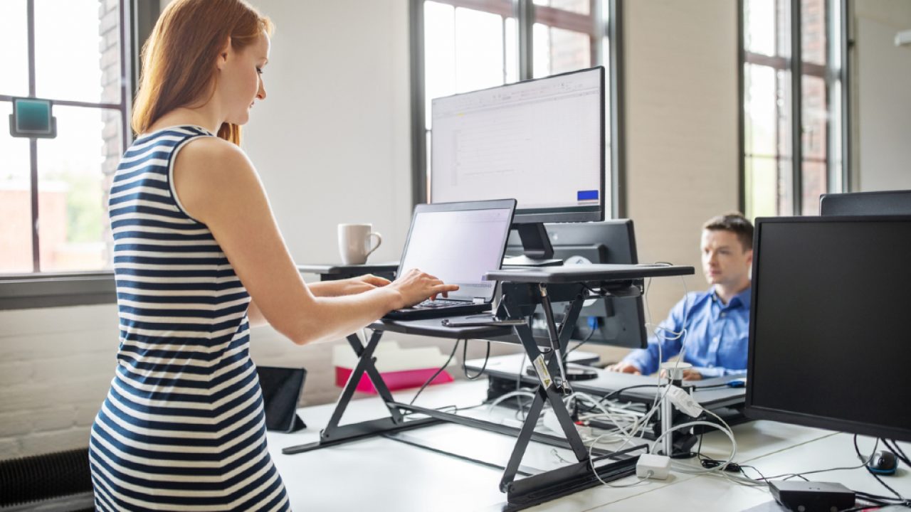 Build a Healthy Work Environment With the Best Standing Desk Converters