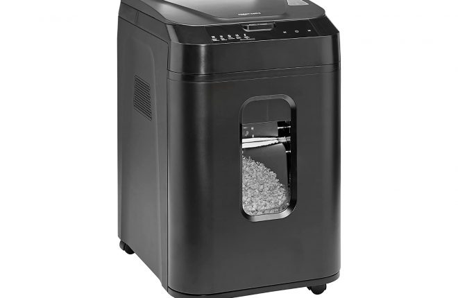 AmazonBasics Autofeed Paper Shredder