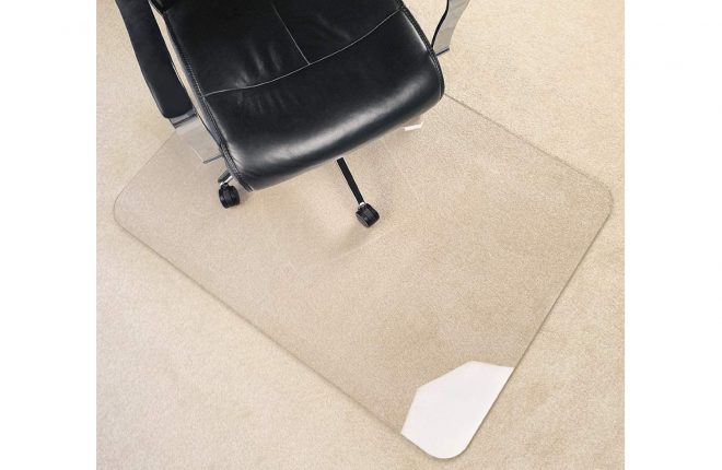 MuArts Clear Desk Chair Mat