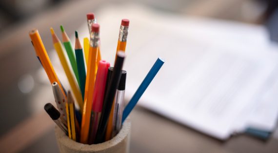 top Pencil Holder