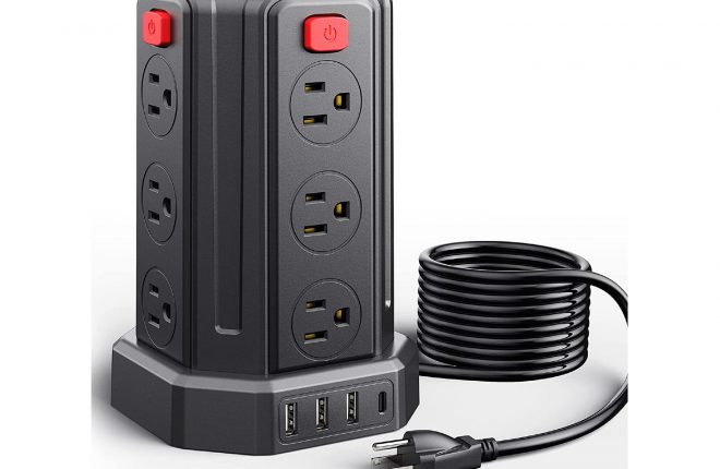 Smallrt Power Strip Tower