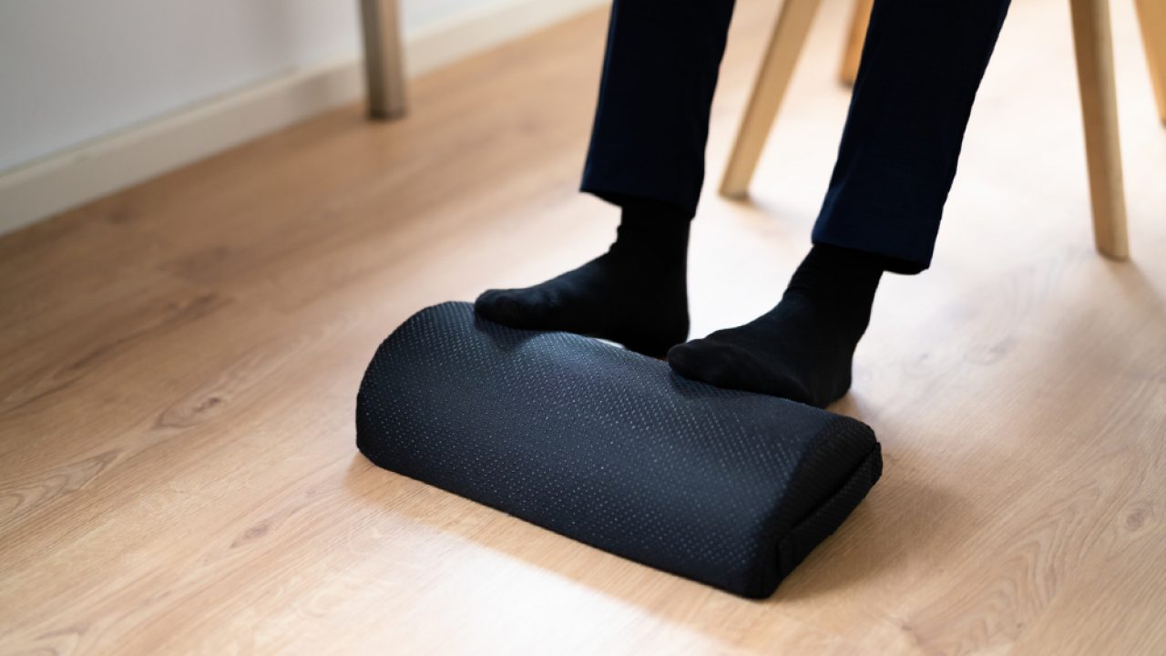 Work Comfortably From Home With the Best Under Desk Foot Rests