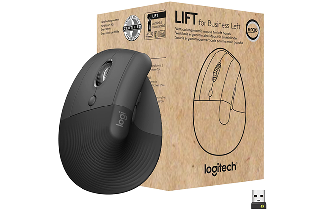Logitech Lift Ergonomic Vertical Mouse