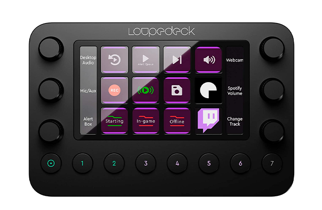 Loupedeck Live Streaming Deck