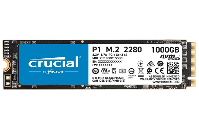 Crucial P1 1TB NVMe