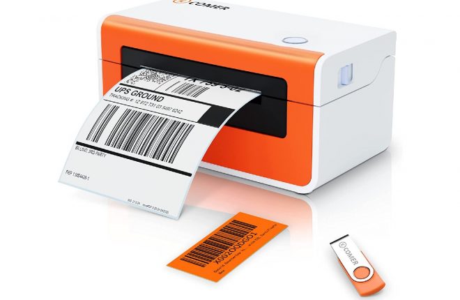 K COMER Shipping Label Printer