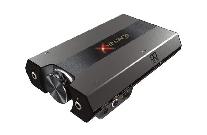 Creative Sound BlasterX G6 Hi-Res External Universal Sound Card