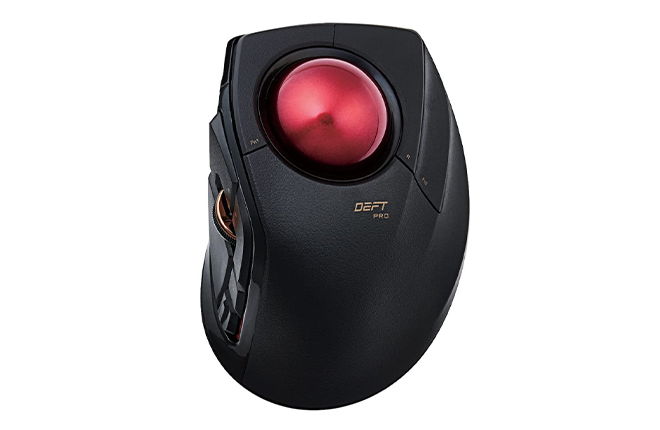 Elecom Deft Pro Finger-Operated Trackball Mouse