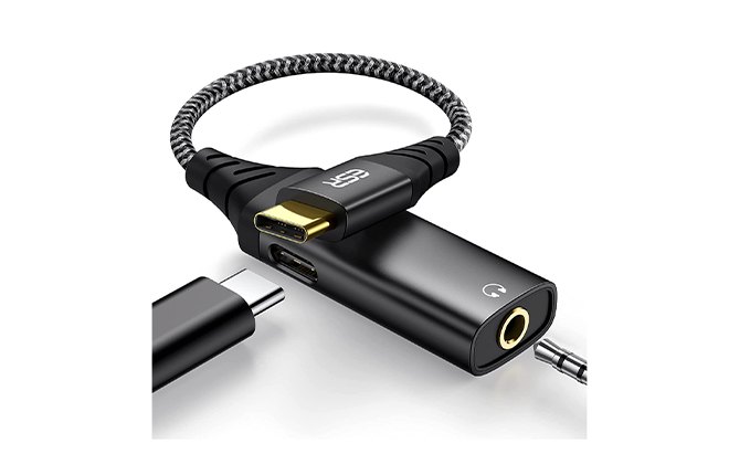 ESR Upgraded USB-C PD Headphone Jack Adapter