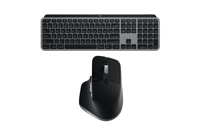 Logitech MX Keys Advanced Illuminated Wireless Keyboard + MX Master 3 Advanced Wireless Mouse Combo