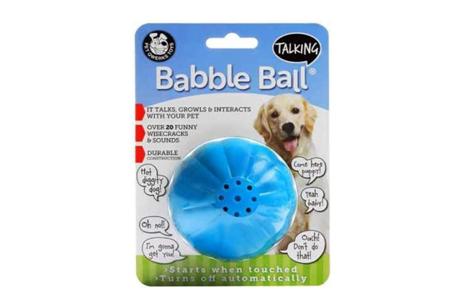 Pet Qwerks Babble Ball
