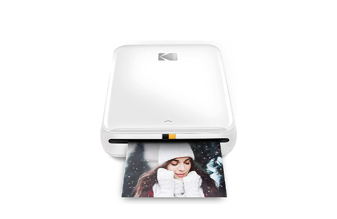 Kodak Step Instant Photo Printer Prints 2x3” Sticky-back Photos With  Bluetooth/nfc, Zink Technology & Kodak App For Ios & Android (pink) : Target