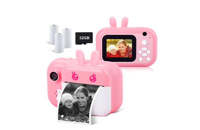 MINIBEAR Instant Print Camera