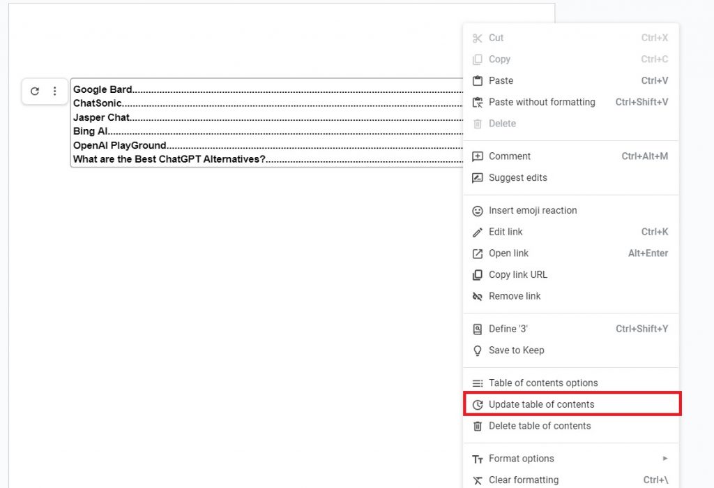 How to Insert Table of Contents in Google Docs Tech Junkie