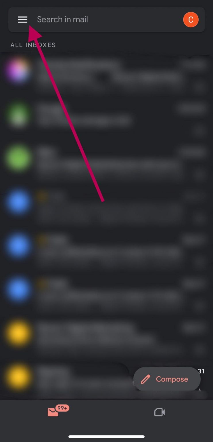 how to change the name of gmail account in mobile