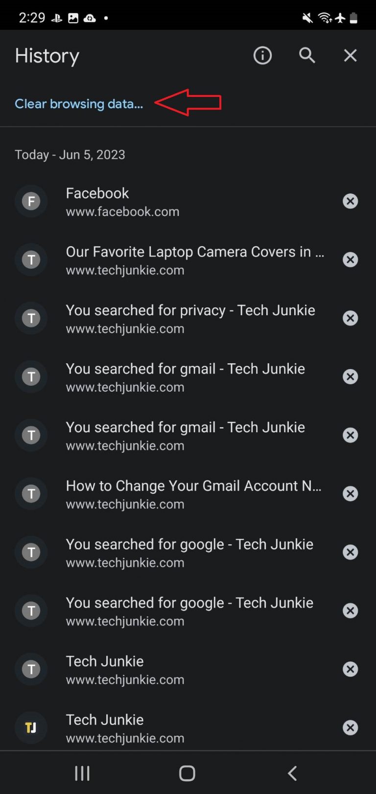 How to Clear Autofill Suggestions in Google Chrome Tech Junkie