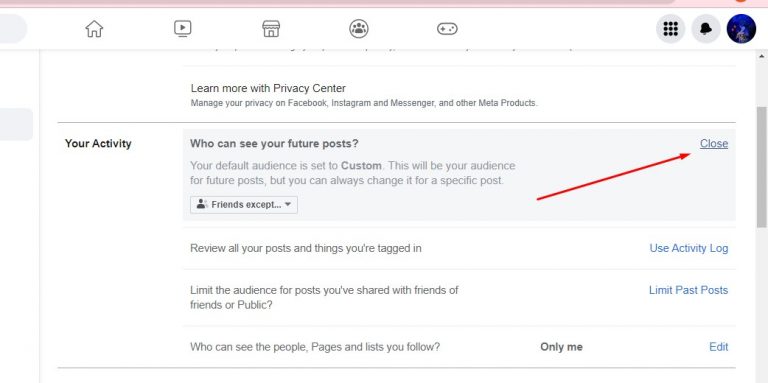 how to stop certain people seeing posts on facebook