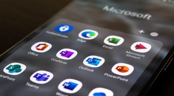 Microsoft Teams on smartphone