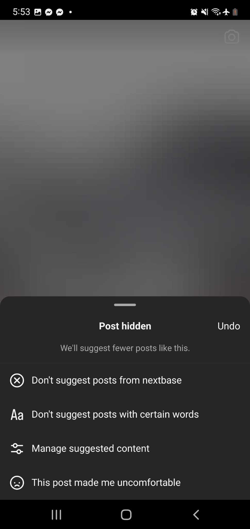 Instagram Hidden Post