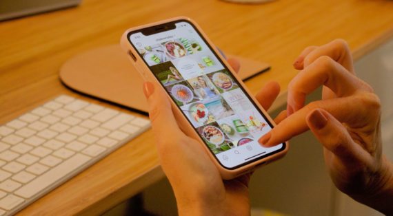 Instagram on Phone