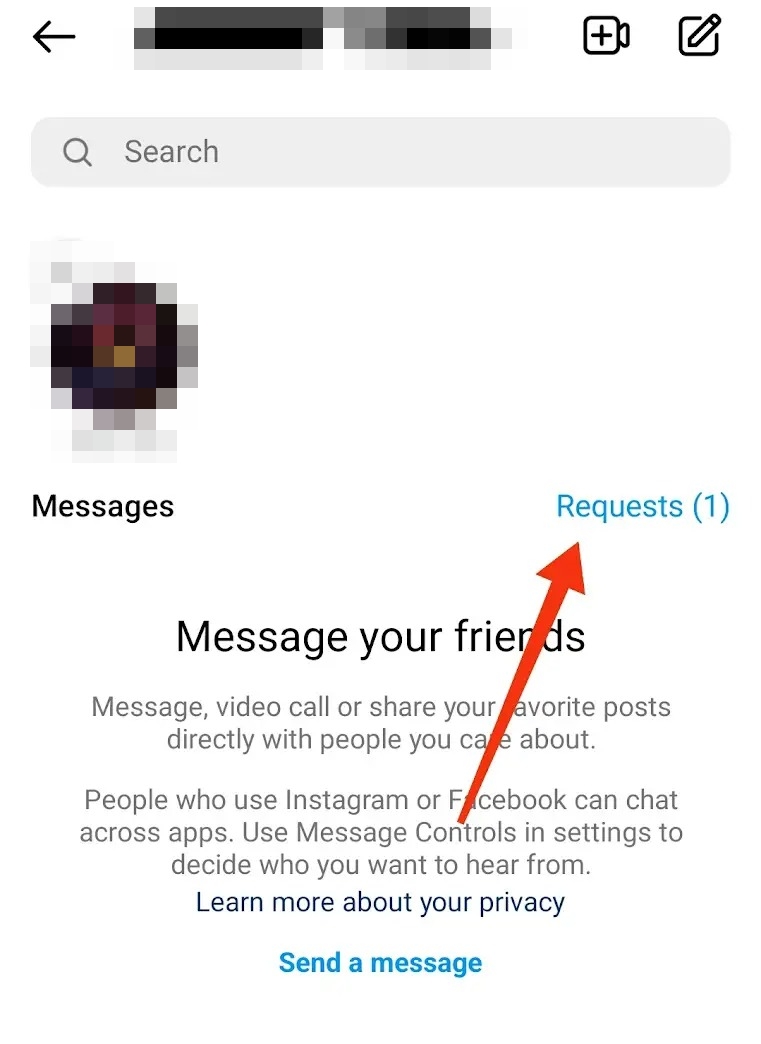 Message Requests Instagram