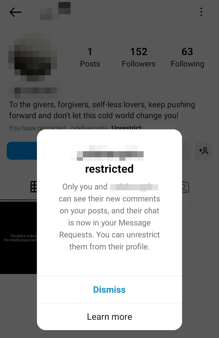 Restricted User Read Their Messages