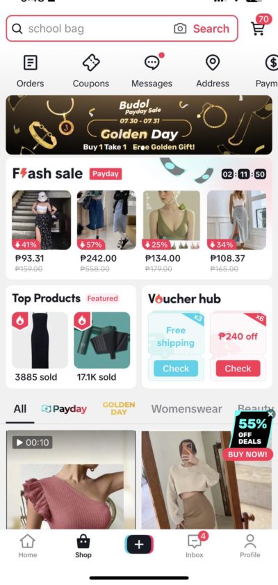Shop on TikTok