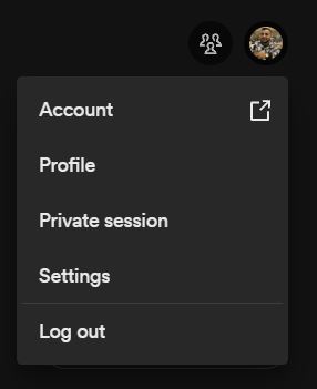 Spotify settings