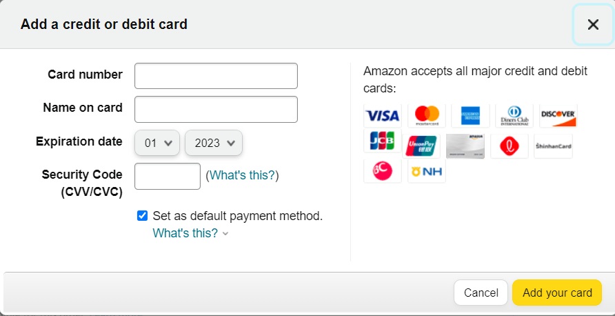 Amazon Gift Card Details