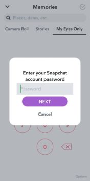 What is Snapchat's 'My Eyes Only' and How to Use It - Tech Junkie