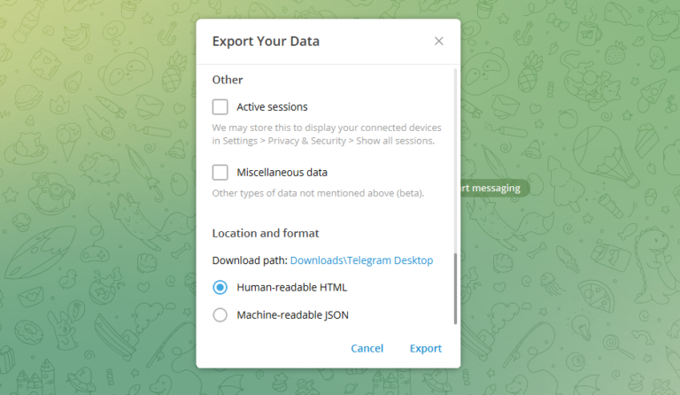 Telegram Message Before How to Recover and See Deleted Telegram Messages - Tech Junkie