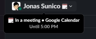 Google Meet Schedule Slack