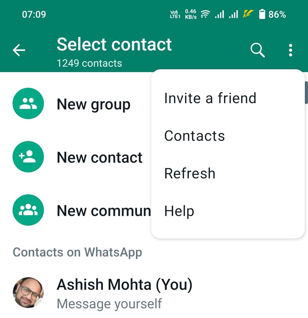Invite a Friend WhatsApp